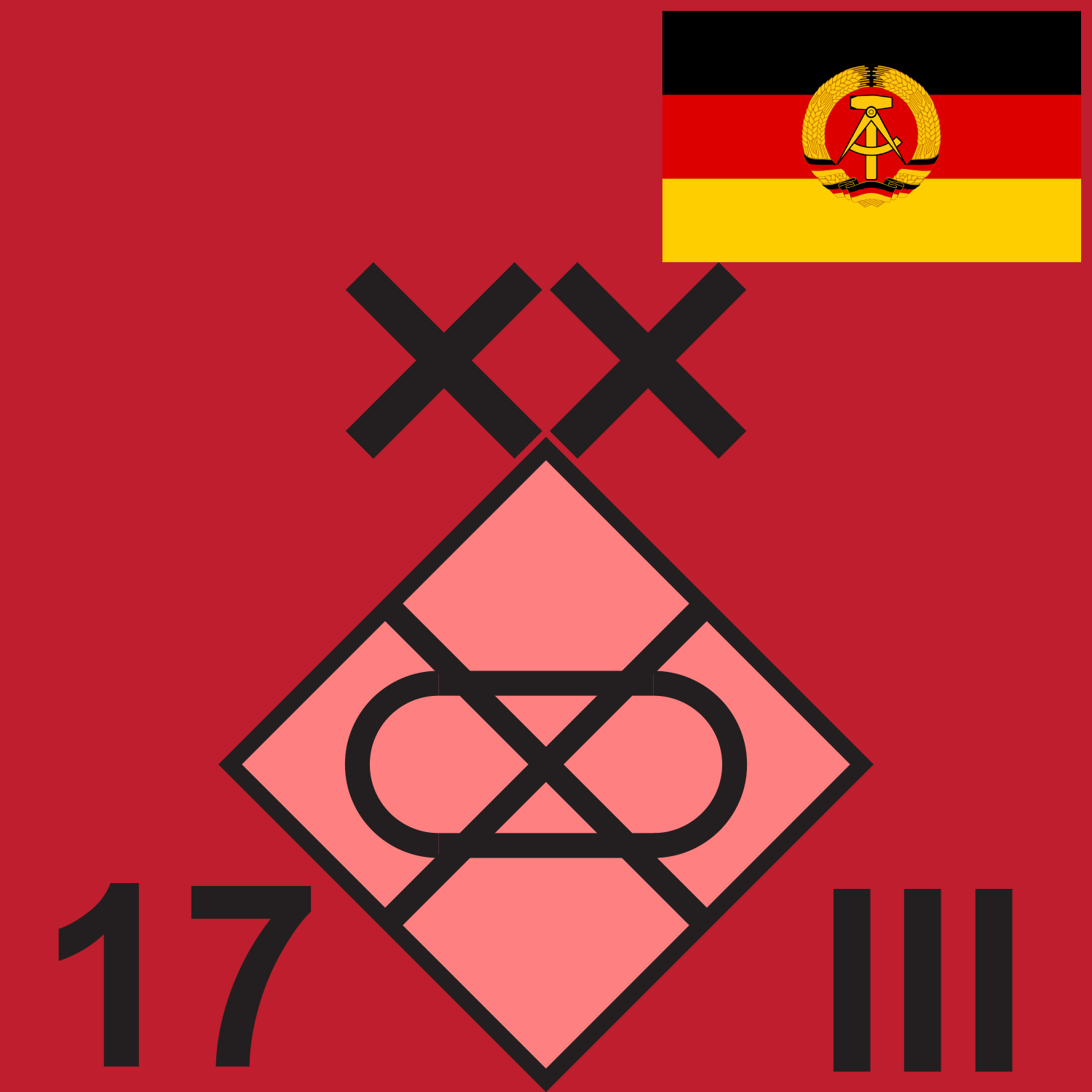 RED GDR 17 MRD 1989